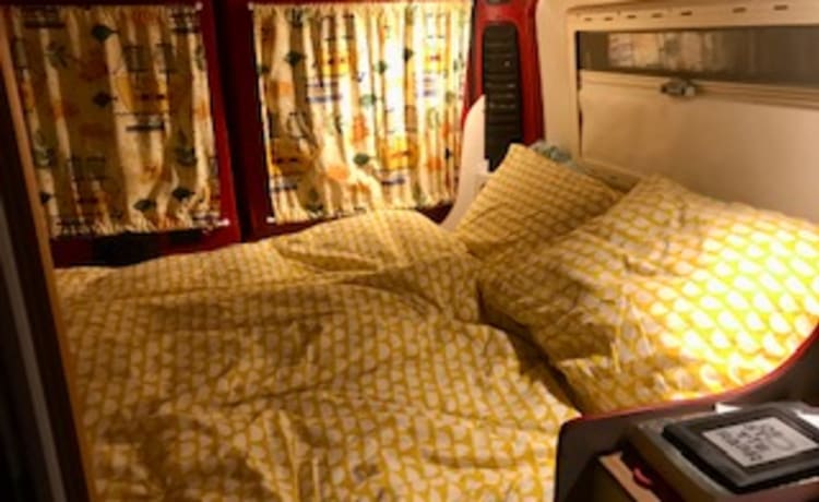 Comodo camper Fiat Ducato