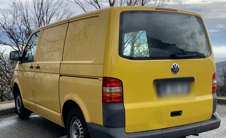 Yellow – Volkswagen T5 Deutsch post 🚐