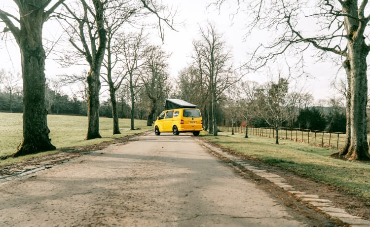 4 berth Volkswagen campervan from 2015