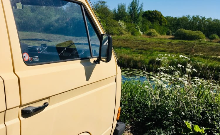 VW T3 met hoogdak - automaat uit 1981