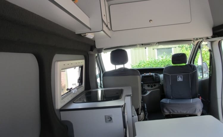 Type 2a – Modern and trendy decorated bus camper