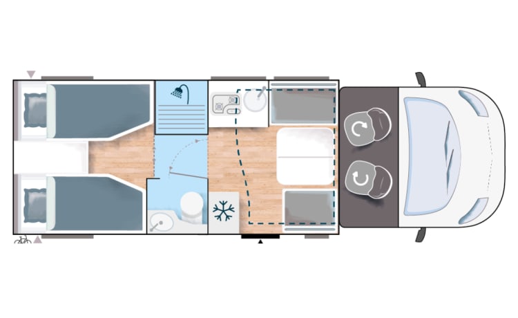 4p Chausson semi-integrato del 2023