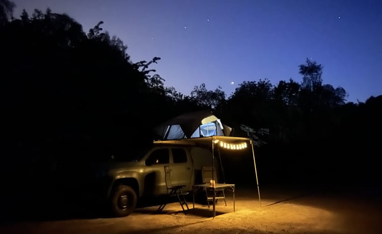 Rocky – Camper terrestre Volkswagen Amarok 2p