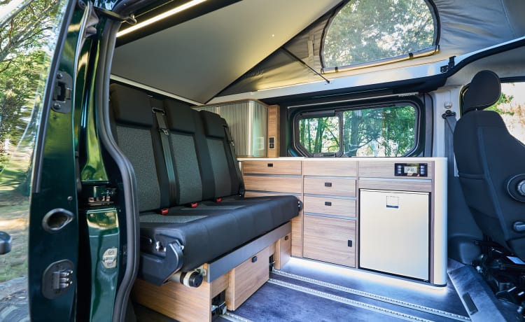 Campervan35 – Renault Trafic 145 pk New Bavaria Mini-camp automaat