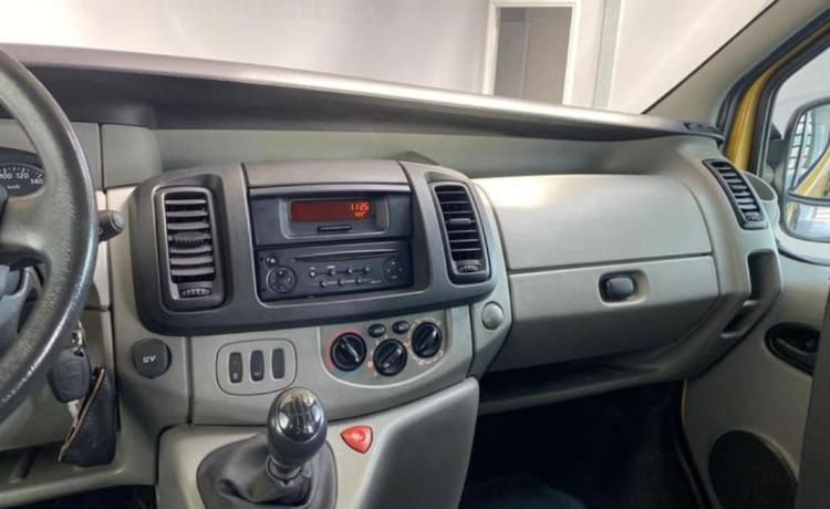 PeiPei – 3/4 persoons Renault Trafic uit 2003