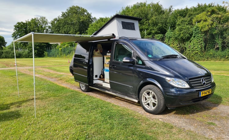 Selbstgebauter Mercedes Viano für 2 Personen