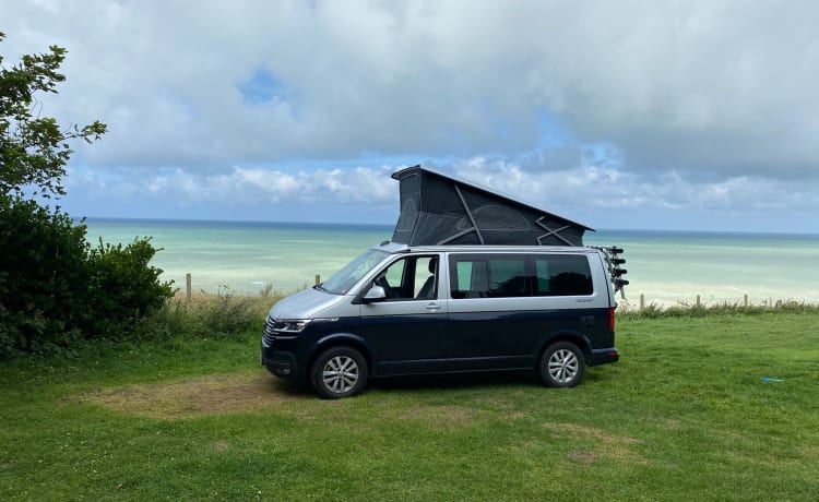 VW California T6.1 Ocean - Grijs/Blauw - Automaat