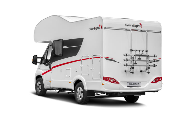 Sunlight A70 – Les nouvelles ! Camping-car familial de luxe Sunlight A68