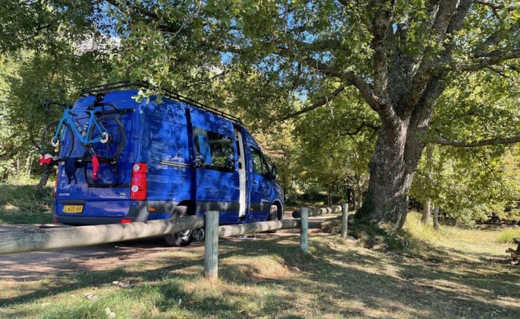 Volkswagen Bus für Duo oder kleine Familie, bereit für eine neue Reise