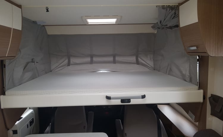 Dethleffs  – Generous 4 Person Integral camper