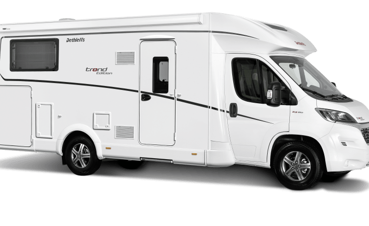 Trend 7057EB 1 – Dethleffs camper for 2 to 4 people