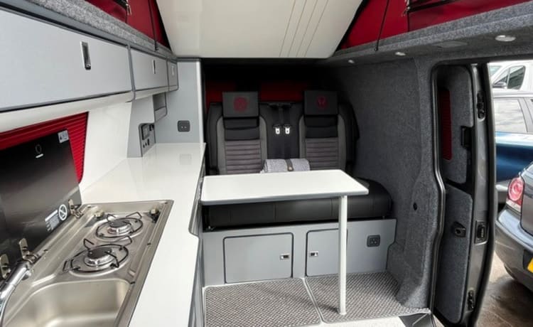 Carpe Diem – Camper VW LWB DSG auto 150 Highline con 4 posti letto