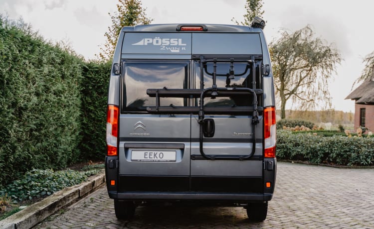 Pössl Twin – Heerlijke compacte bus camper (599 lengte)