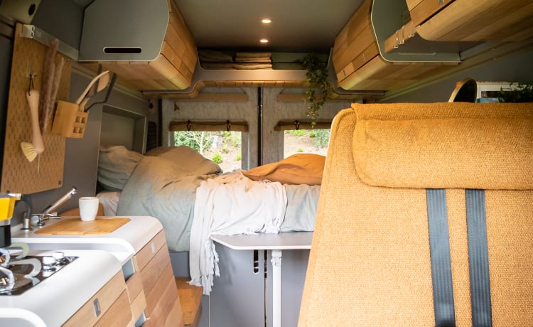 Camper Puck! – Luxe, hippe en zeer complete buscamper! Fiat Ducato L4