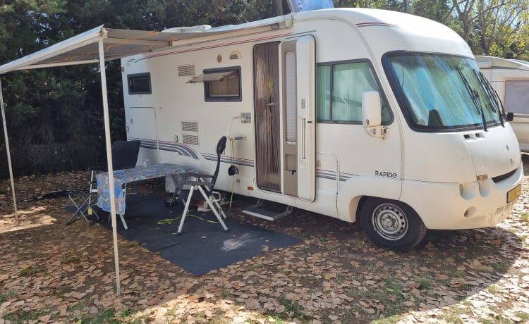 MyRapidoHome – Ruime 4 persoons Rapido intergraal Camper