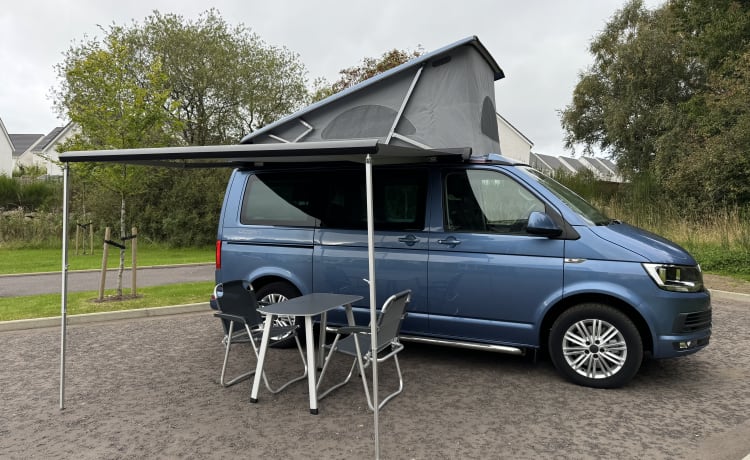 4-persoons Volkswagen campervan uit 2019