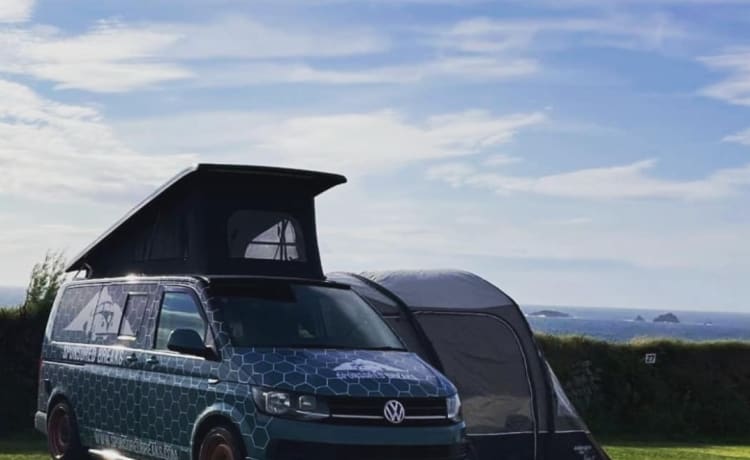 Sponsored Breaks – Free breaks for the most deserving! 4 berth Volkswagen Campervan from 2018