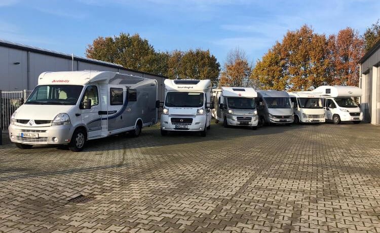 Guusje – Hymer con letti lunghi camper super lusso