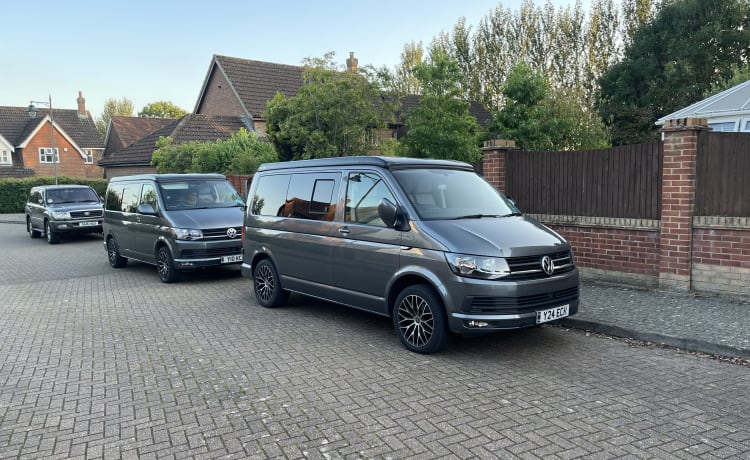 4 berth Volkswagen campervan from 2021