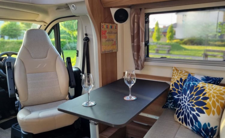 Dave – 4 berth Bailey semi-integrated from 2019