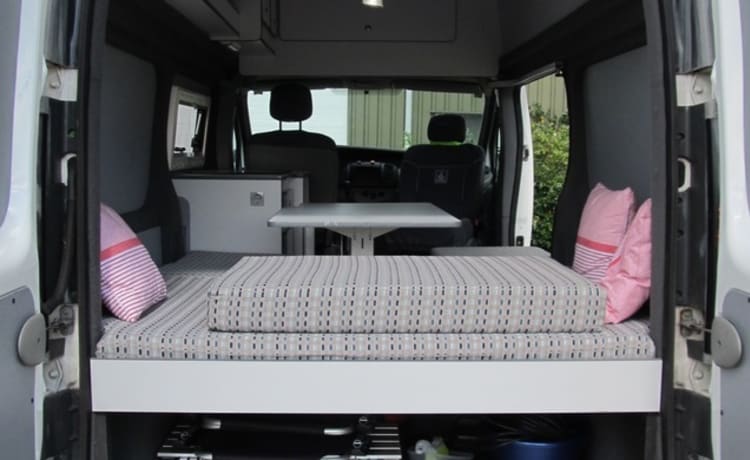 Type 2a – Modern and trendy decorated bus camper