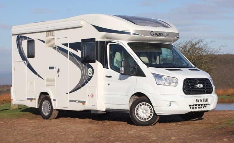 GORDON  – CHAUSSON FLASH 610 con Garage Bici