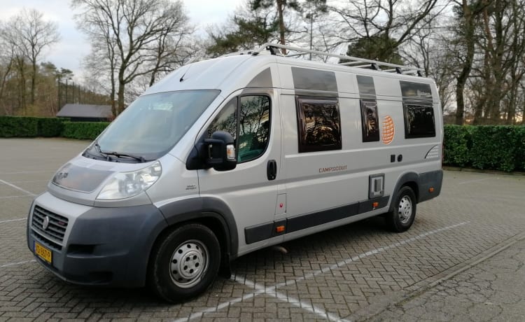 Bubble Globe – Camper autobus Fiat Globecar