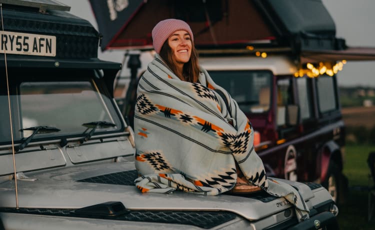 Silver Belle – Land Rover Camper für Paare und Familien. 4x4 für wildes Campingabenteuer