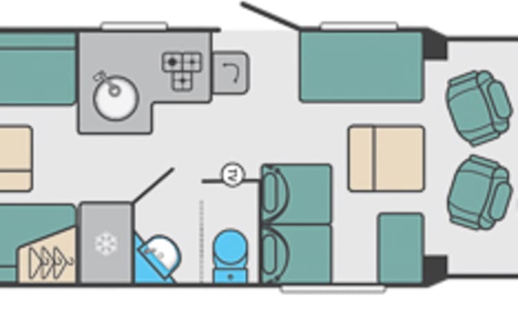 6 Berth Swift Motorhome