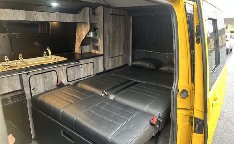 4 berth Volkswagen campervan from 2016