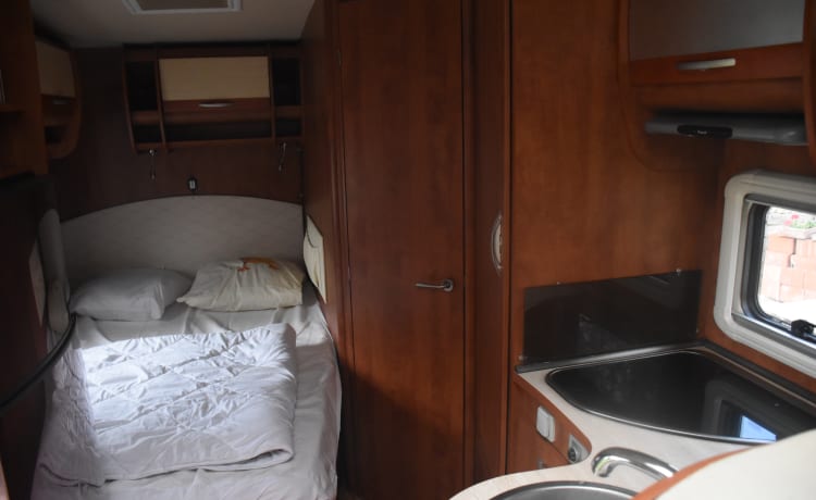 Cozy motorhome