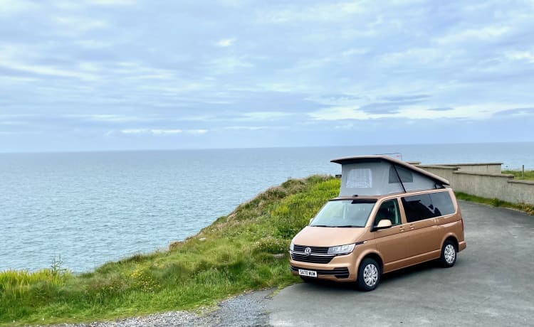 Cooper the Copper Camper – 4 berth Volkswagen bus from 2021