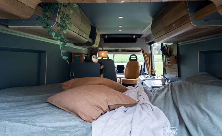 Camper Puck! – Luxuriöser, hipper und sehr kompletter Buscamper! Fiat Ducato L4