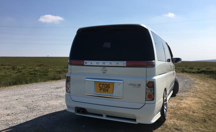Lady – 2 berth Nissan campervan from 2006