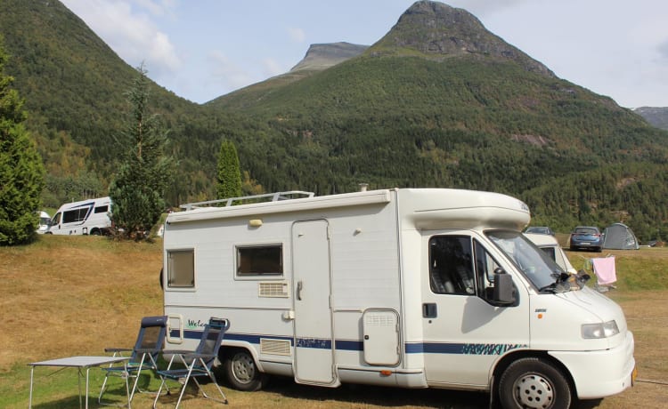 Nette 4 persoons camper