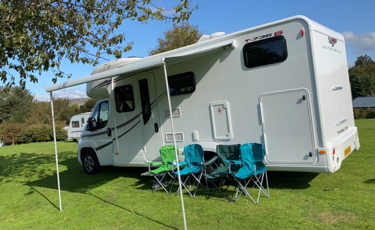 6 berth Fiat alcove from 2019