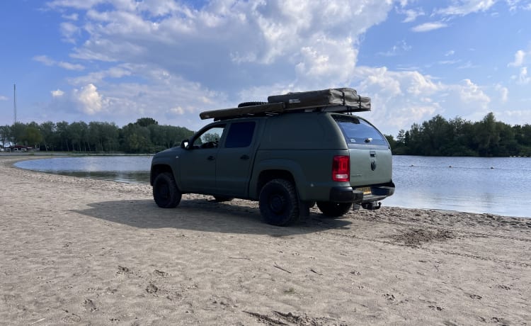 Rocky – Camping-car tout-terrain Volkswagen Amarok 2p