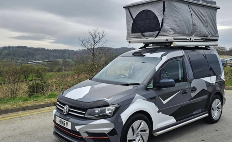 Hiker vehicle  – Volkswagen caddy camper 2/4 berth 