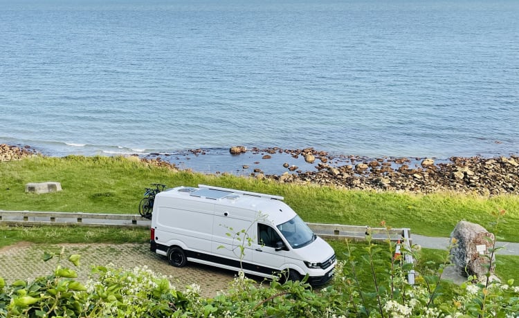 Off grid luxe Volkswagen crafter 2020 (3 slaapplaatsen)