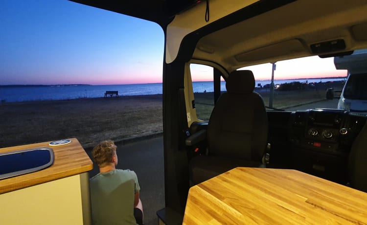 4 berth off grid camper