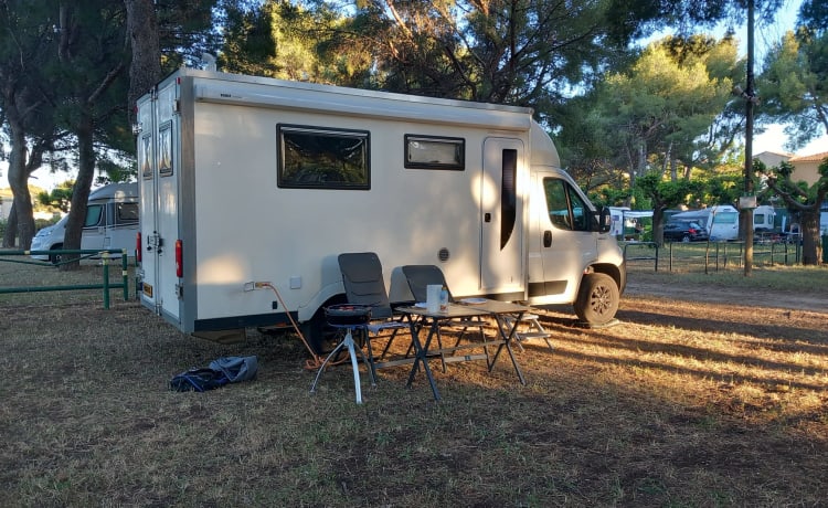 Luxe off grid camper 3 persoons