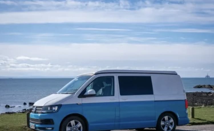 Tilly – Rox Campers – *Inklusive Versicherung* Luxus-Wohnmobil VW T6 mit 4 Schlafplätzen