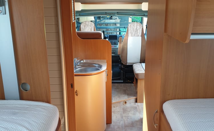 Luxe onderweg met Burstner Nexxo T728