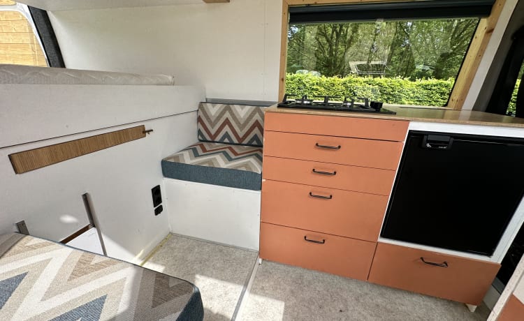 Kimper de Camper – 2p Renault Master avec ventilateur et chauffage 