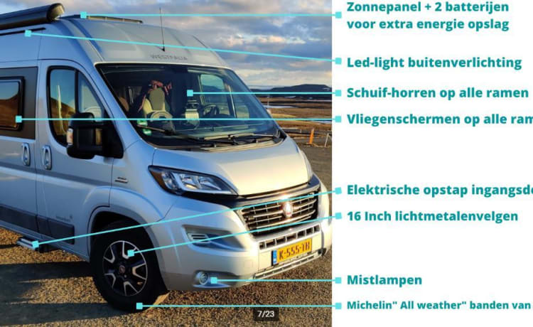 Westfalia Luxe Adventure Buscamper met Busbiker