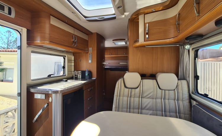 2p Hymer integrated 