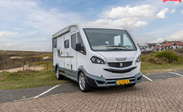 Compact en een beetje anders, superleuke camper!