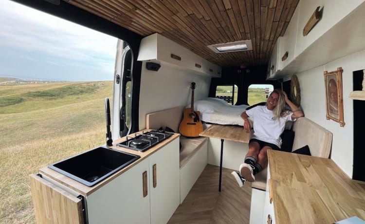 Hip spacious camper bus!