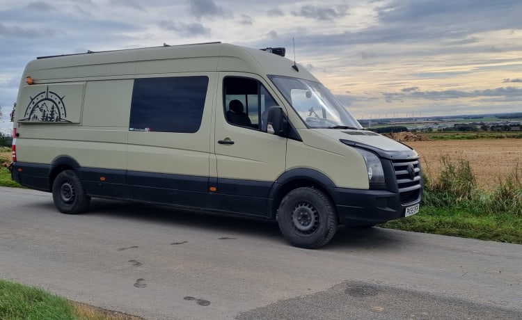 Sprafty – Unique, one off 4 berth family adventure van