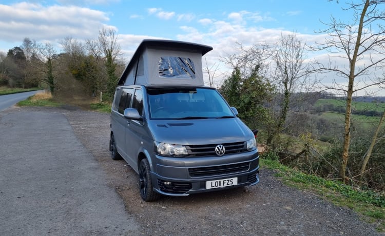 4 berth T5 Volkswagen campervan 